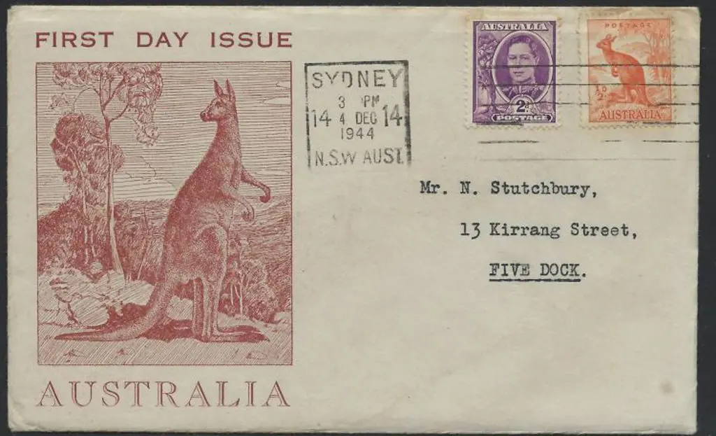 1944 (4th Dec) 2d bright purple KGVI on rare ... Image 1++