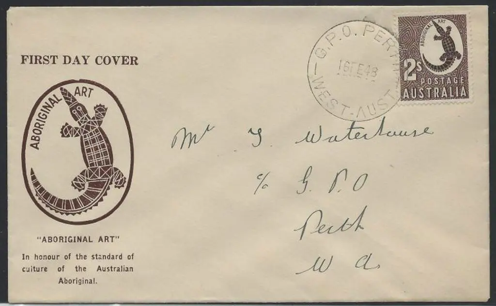 1948 (16th Feb) 2/- crocodile on Bodin illust ... Image 1++