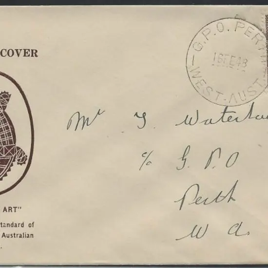 1948 (16th Feb) 2/- crocodile on Bodin illust ...