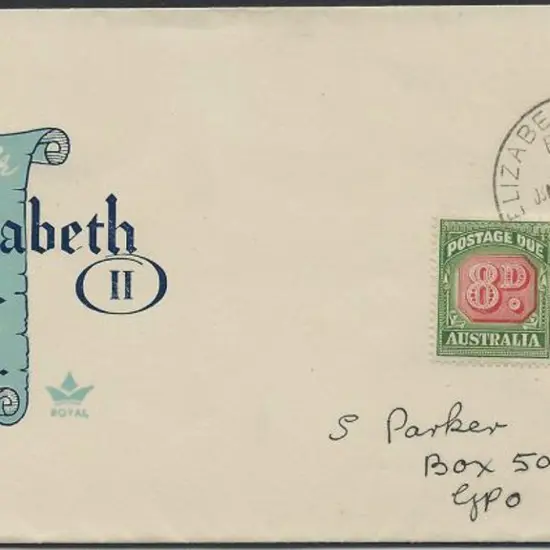 1957 (23rd April) 8d Postage Due First Day Cover ...
