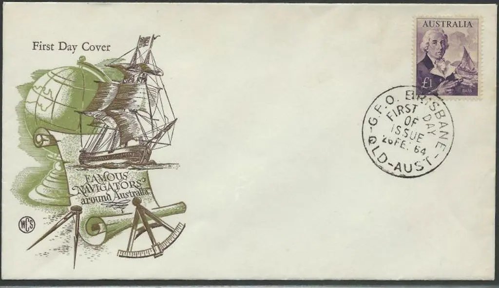 1964 (26th Feb) £1 Bass WCS unaddressed FDC. Pmkd ... Image 1++