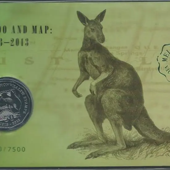 2013 (10th-15th May) $10 Kangaroo & Map Melbourne ...