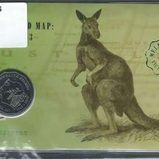 2013 (10th-15th May) $10 Kangaroo & Map set of 6 ...