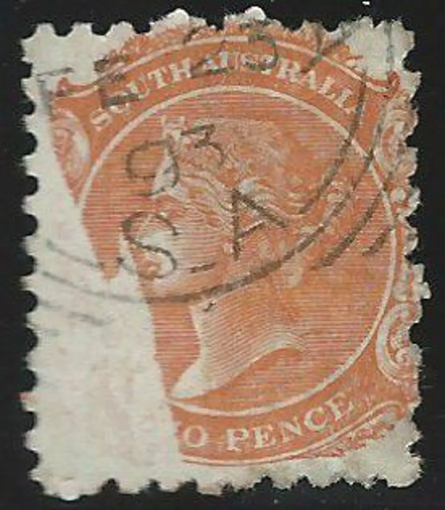1876 2d orange red QV, perf. 10, with spectacular ... Image 1++