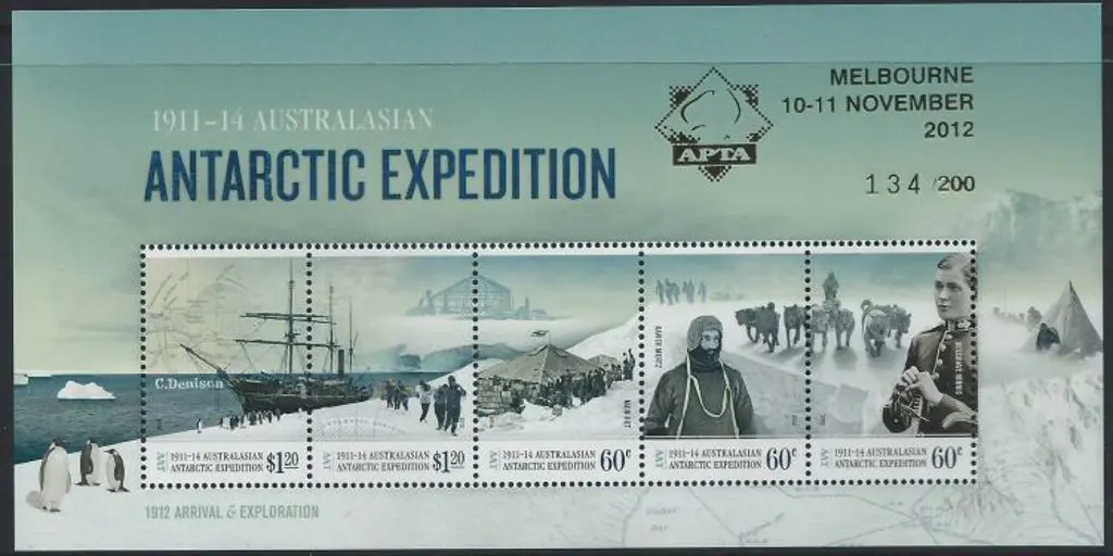 2012 1911-14 Australasian Antarctic Expedition M/S ... Image 1++