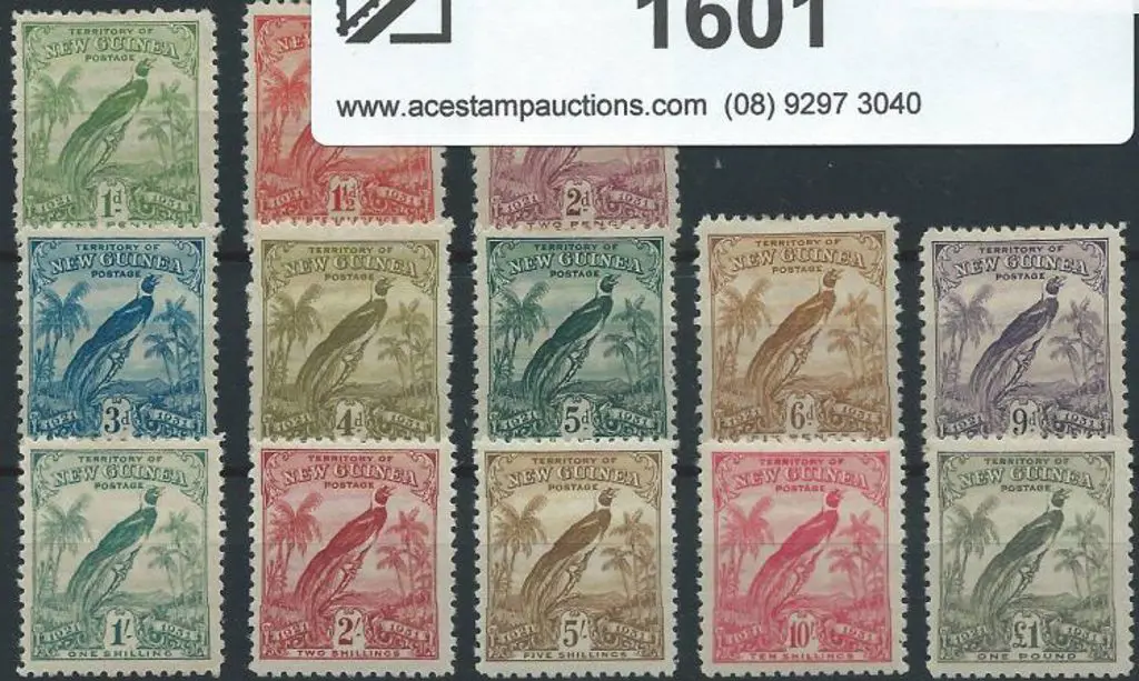 1931 Dated Birds ovptd Airmail. Complete fresh ... Image 1++
