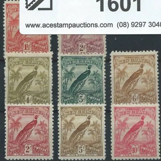 1931 Dated Birds ovptd Airmail. Complete fresh ...