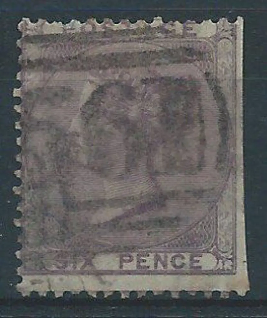 1856 6d lilac with inverted wmk. Good used & ... Image 1++
