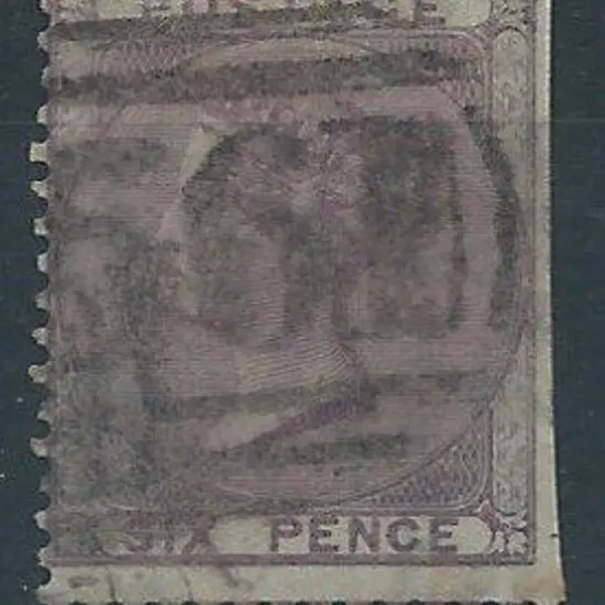 1856 6d lilac with inverted wmk. Good used & ...