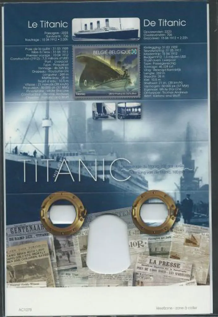 Belgium 2012 Titanic 3D issue in special ... Image 1++