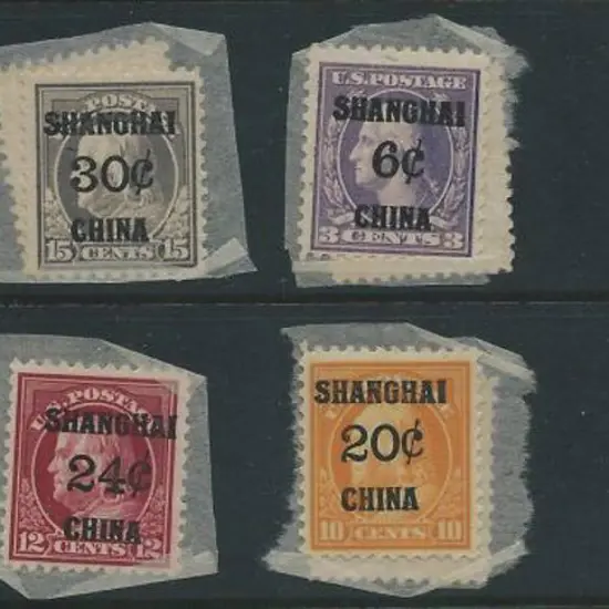 China (US Postal Agency in Shanghai) 1919 6¢ to ...