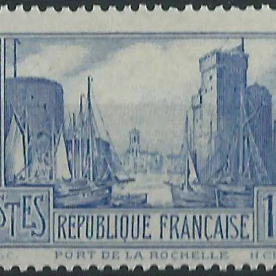 France 1929/33 20f Port de la Rochelle type I. ...
