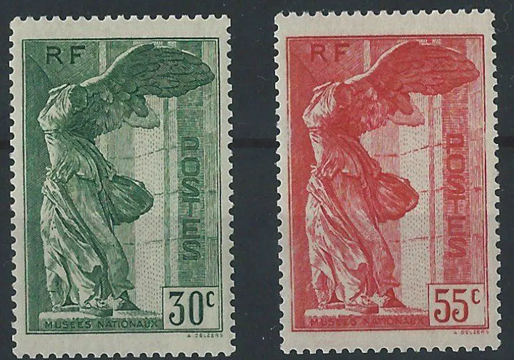 France 1937 National Museums pair. MVLH. SG 586/87 ... Image 1++