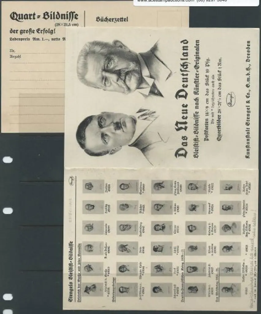Germany - Third Reich WWII "Das Neue Deutschland" ... Image 1++