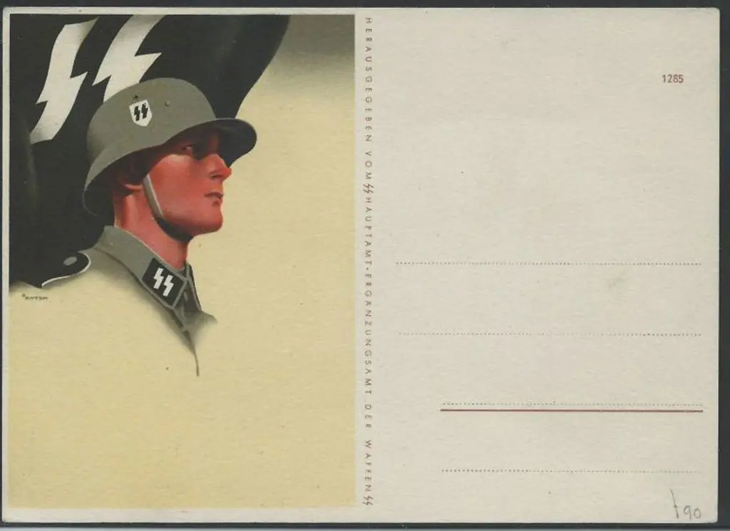 Germany - Third Reich WWII PPC unused with ... Image 1++