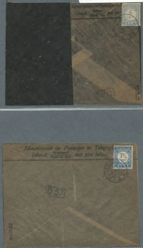 Netherlands 1911-1913 official Dutch Post Office ... Image 1++