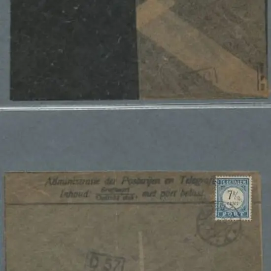 Netherlands 1911-1913 official Dutch Post Office ...