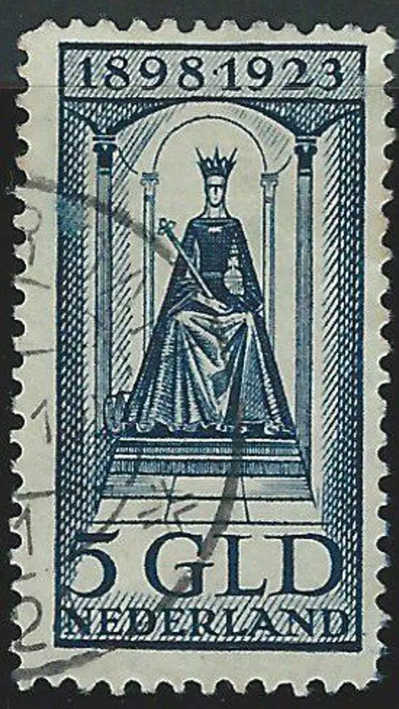 Netherlands 1923 2½g & 5g Jubilee F/U. The latter ... Image 1++