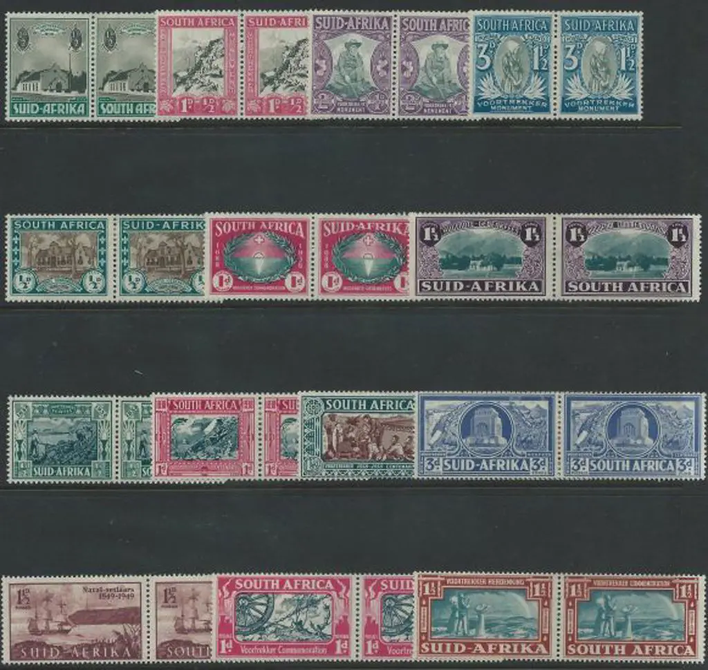 South Africa 1933/49 Voortrekker & Huguenot ... Image 1++