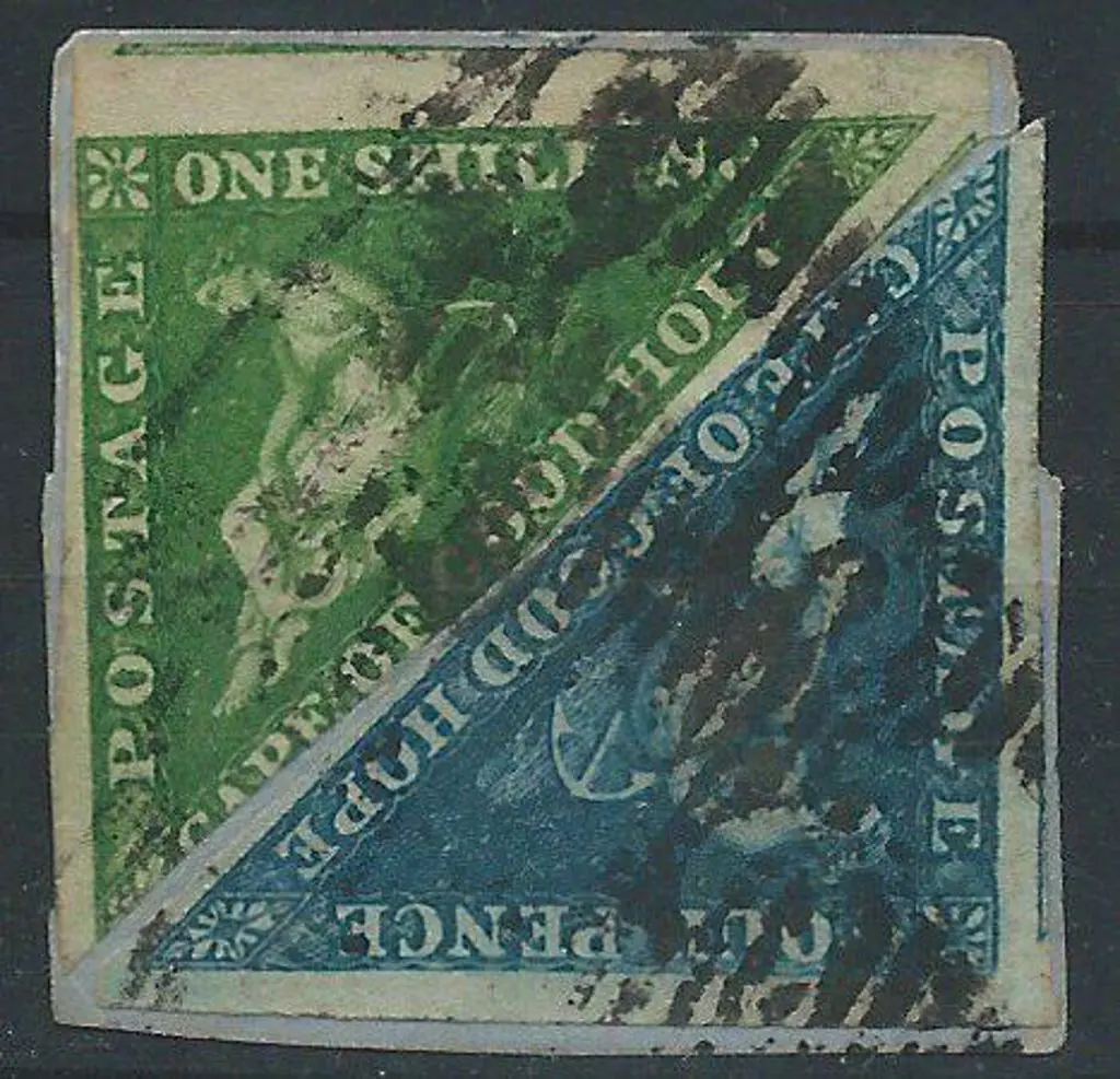 South Africa-Cape of Good Hope 1855/63 4d deep ... Image 1++