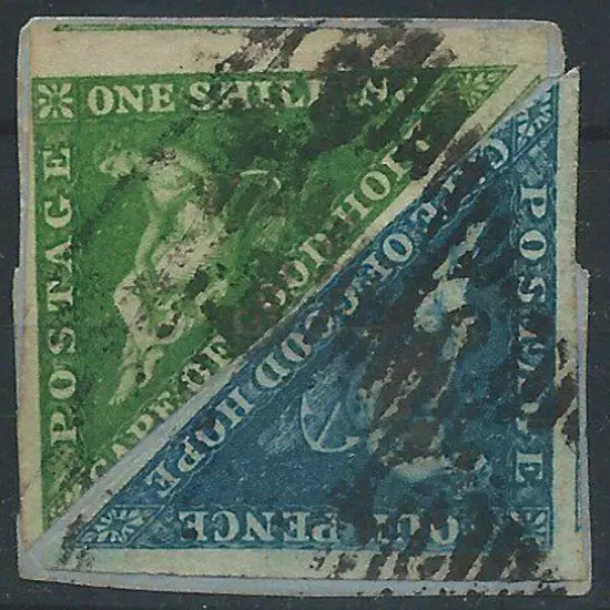 South Africa-Cape of Good Hope 1855/63 4d deep ...