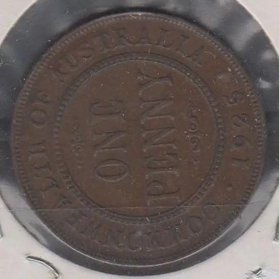 1925 Penny gF