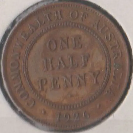 1926 Half Penny EF