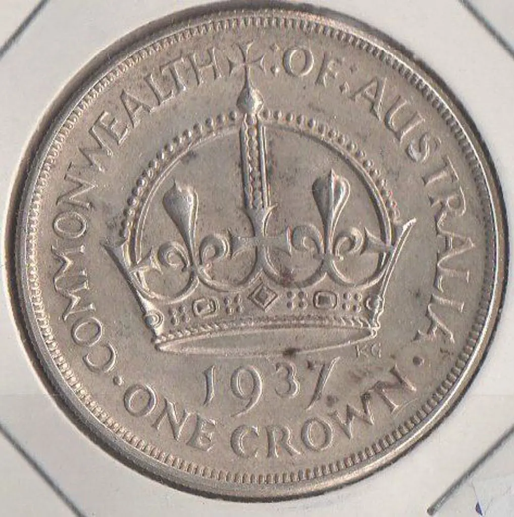 1937 Crown aUnc Image 1++