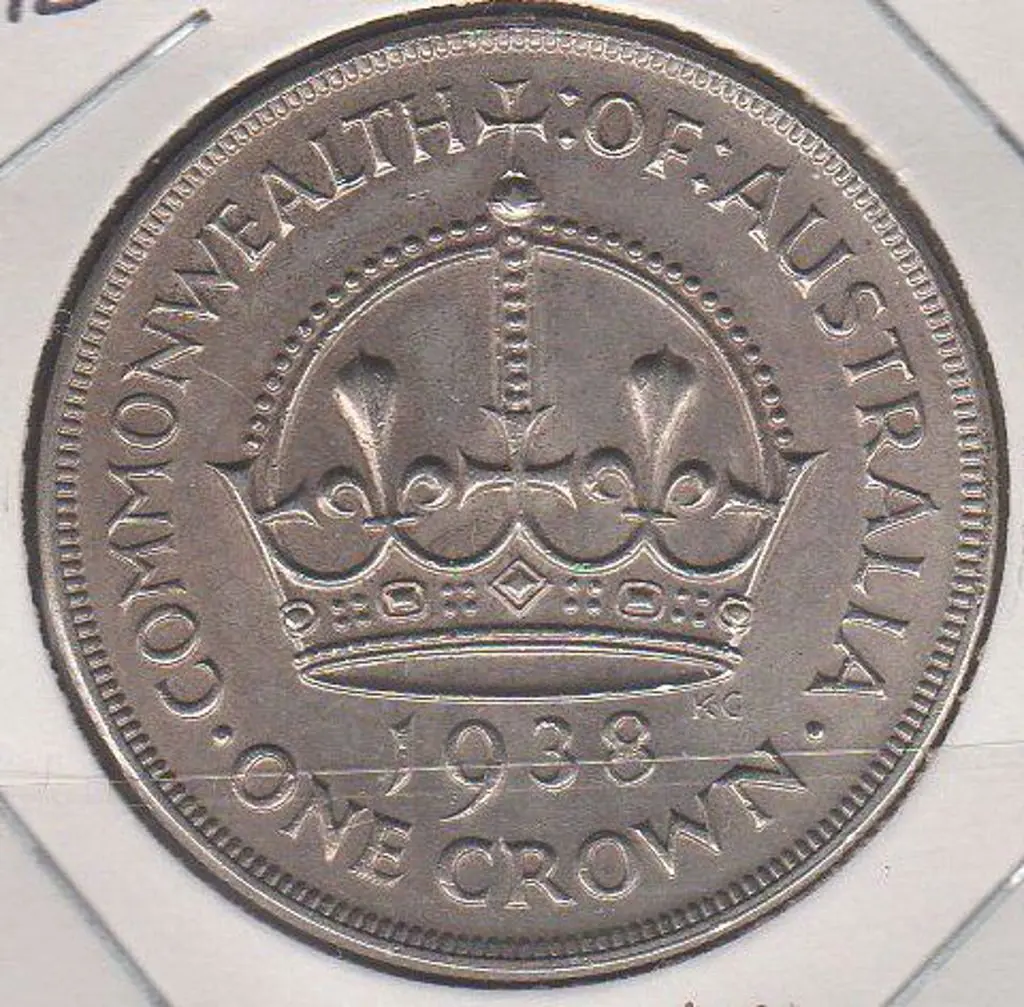 1938 Crown aUnc Image 1++