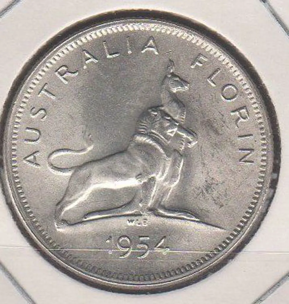 1954 RV Florin Ch/Unc Image 1++
