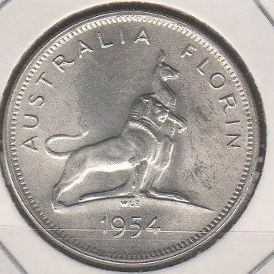 1954 RV Florin Ch/Unc