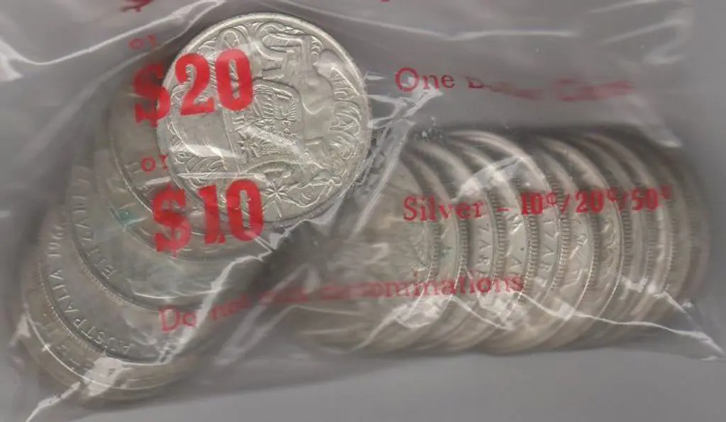 1966 50c coins x 20. VF - EF. (20) Image 1++