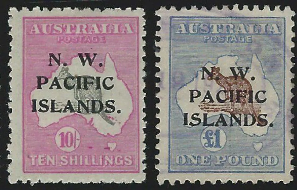 New Guinea NWPI ovpts collection on Hagners. Incls ... Image 1++