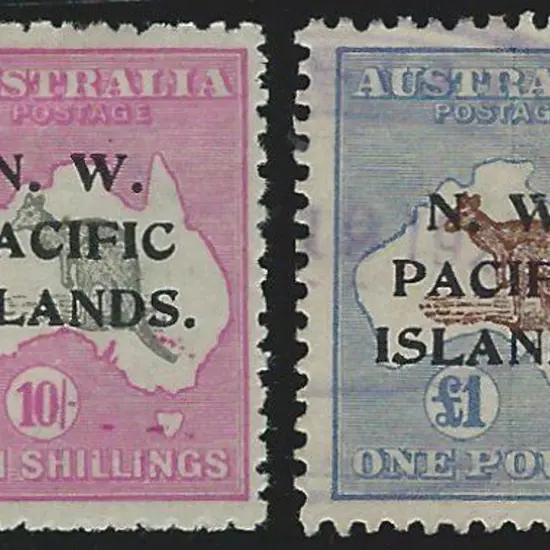 New Guinea NWPI ovpts collection on Hagners. Incls ...