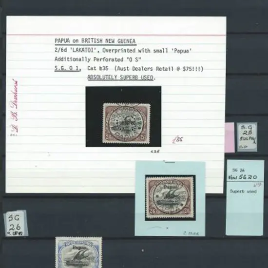 Papua 1901-1941 mint & used collection with many ...