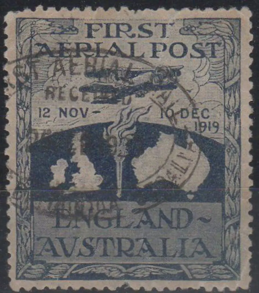 1919 Ross Smith vignette. Commemorating the ... Image 1++