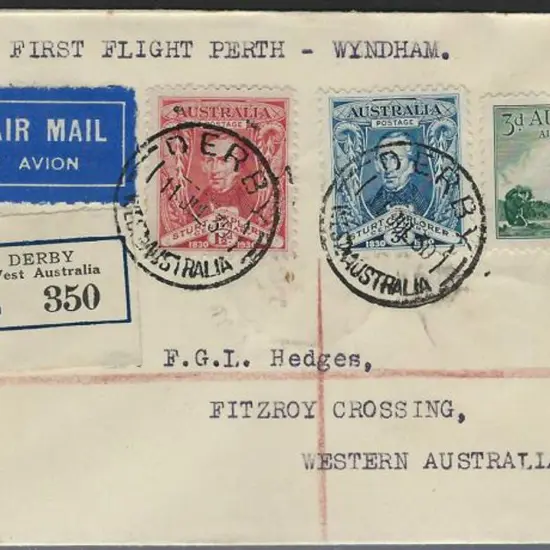 1930 (11th July) Derby to Fitzroy Crossing ...
