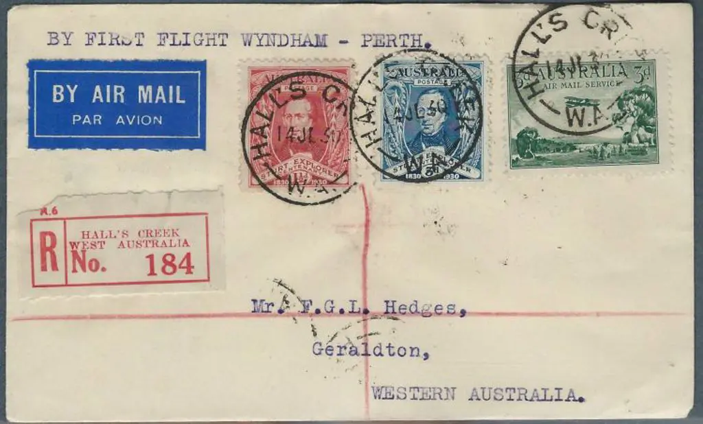 1930 (14th July) Hall's Creek - Geraldton ... Image 1++