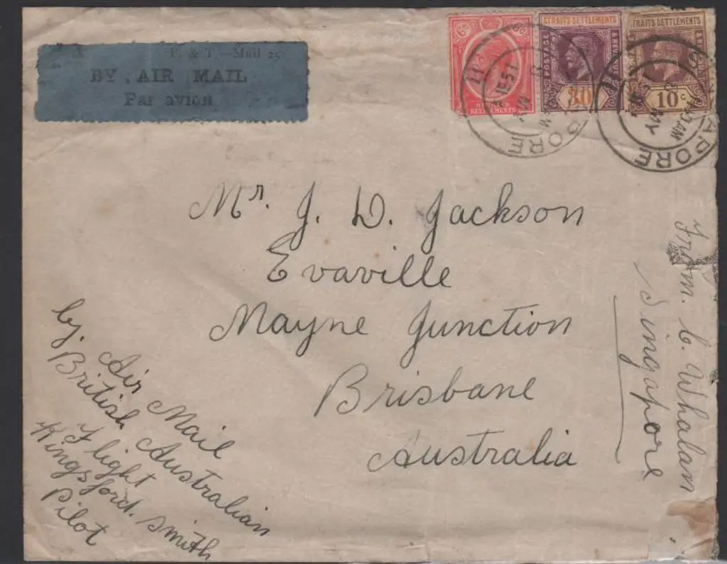 1931 (8th May) Second Experimental mail ... Image 1++