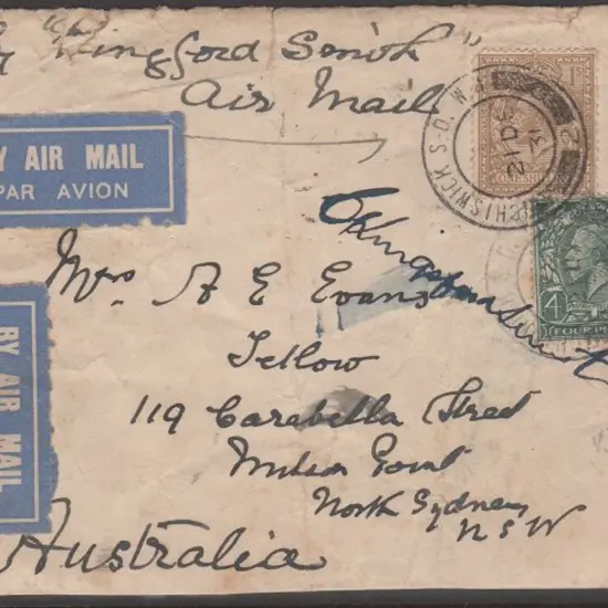 1932 England to Australia delayed Christmas ...