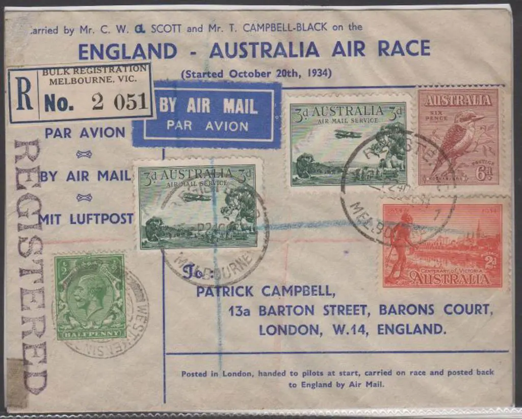 1934 (24th Oct) Scott & Campbell-Black privately ... Image 1++