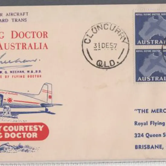 1957 (31st Dec) Royal Flying Doctor Service First ...