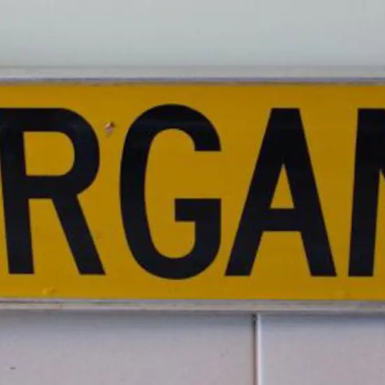 MORGAN St - Perth suburban road sign in the ...