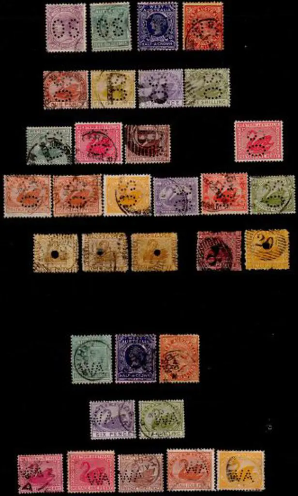 Western Australia Range of used with "OS", "WA" ... Image 1++