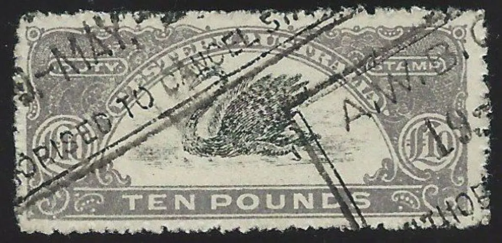 Western Australia Revenues bicolour "long swan" ... Image 1++
