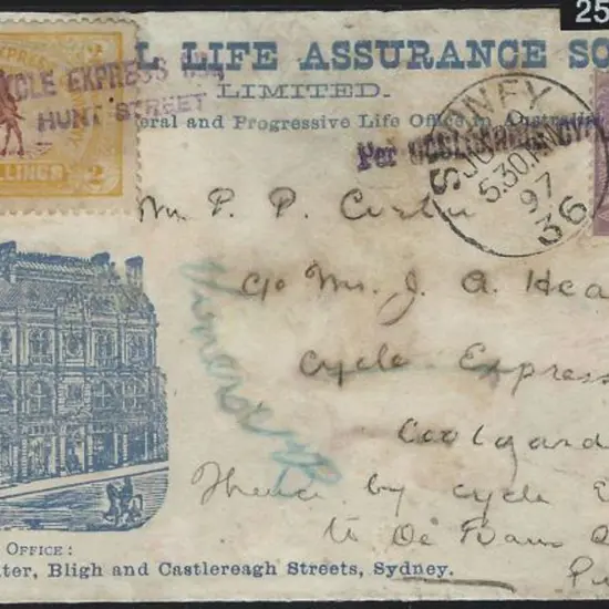 1897 (9th June) Illust insurance company cover ...