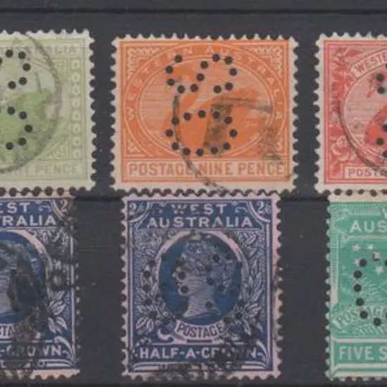1902 4d to 10/- incl 2 shades of 2/-, 2/6d all ...