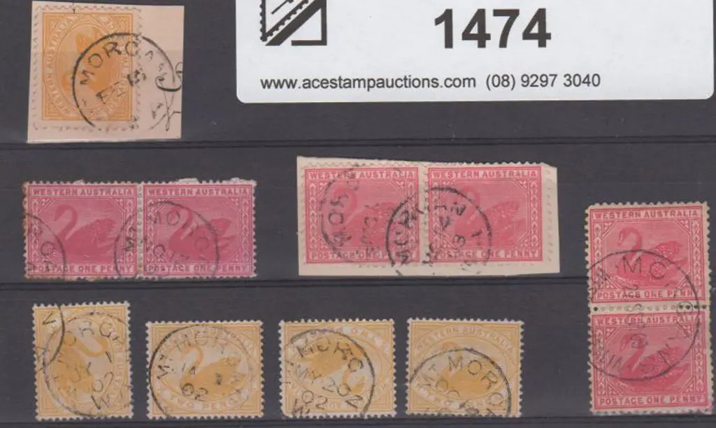 Morgan & Mt Morgan cds's on swans on/off piece ... Image 1++