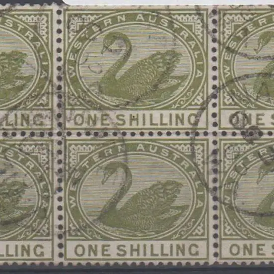 Nannine 3b-b Five cds's on block of 6 x 1/- green ...