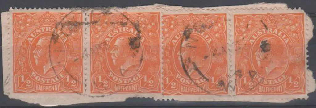 Nolba C28 complete but uneven strikes on ½d orange ... Image 1++